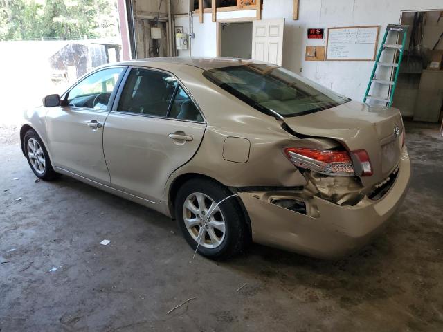 4T1BF3EK3BU730107 - 2011 TOYOTA CAMRY BASE GOLD photo 2