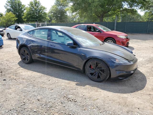 5YJ3E1ET2RF842313 - 2024 TESLA MODEL 3 BLACK photo 4