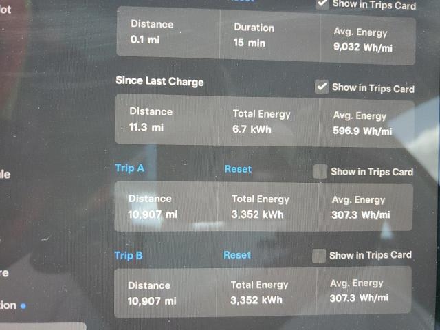 5YJ3E1ET2RF842313 - 2024 TESLA MODEL 3 BLACK photo 9