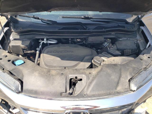 5FNYF6H51MB047517 - 2021 HONDA PILOT EXL SILVER photo 12