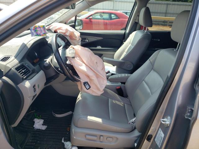 5FNYF6H51MB047517 - 2021 HONDA PILOT EXL SILVER photo 7