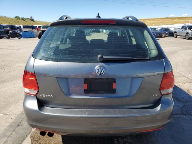 3VWPL7AJ7EM605236 - 2014 VOLKSWAGEN JETTA TDI GRAY photo 6