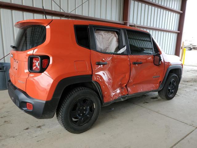 ZACCJBAB8JPH74062 - 2018 JEEP RENEGADE SPORT ORANGE photo 3