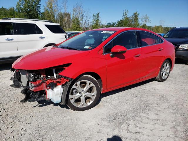 1G1BF5SM6J7166738 - 2018 CHEVROLET CRUZE PREMIER RED photo 1