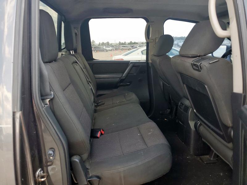 1N6BA0ED2CN310933 - 2012 NISSAN TITAN S GRAY photo 10