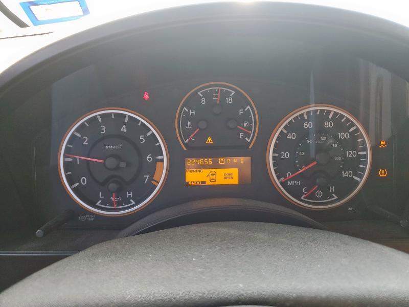 1N6BA0ED2CN310933 - 2012 NISSAN TITAN S GRAY photo 9