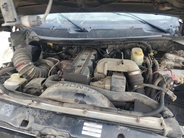 1B7MF33601J604855 - 2001 DODGE RAM 3500 BLACK photo 11