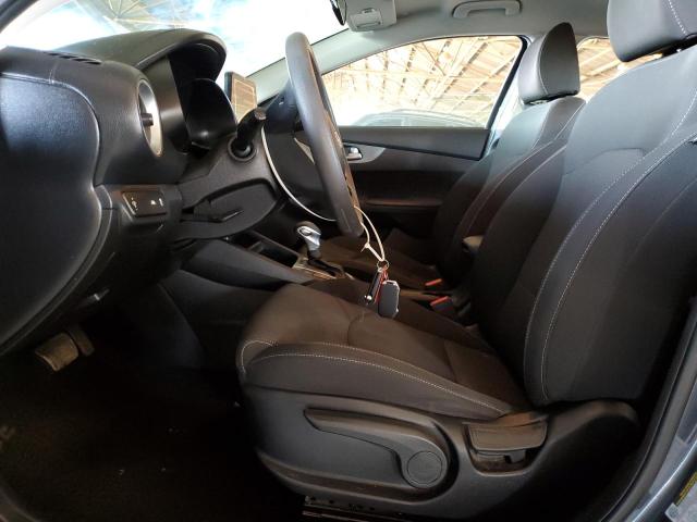 3KPF24AD2KE082904 - 2019 KIA FORTE FE CHARCOAL photo 7