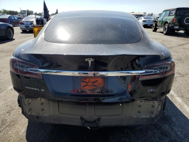5YJSA1E2XJF248717 - 2018 TESLA MODEL S Սև լուսանկար 6