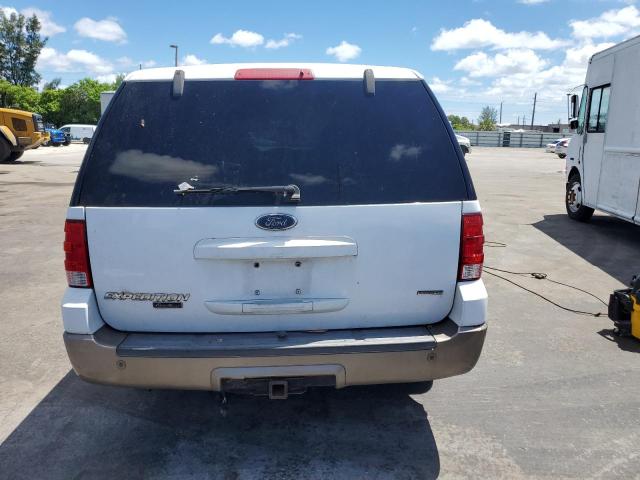 1FMFU18LX3LB39229 - 2003 FORD EXPEDITION EDDIE BAUER WHITE photo 6