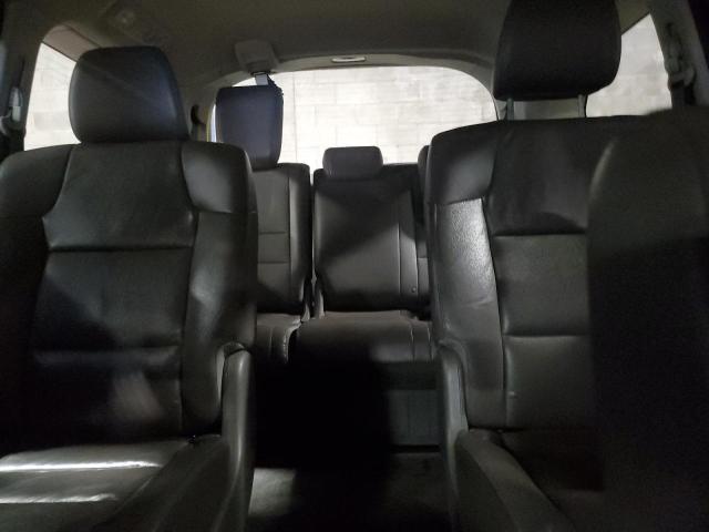 5FNRL5H62BB021599 - 2011 HONDA ODYSSEY EXL BLACK photo 10