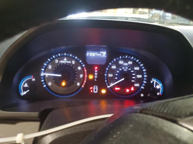 5FNRL5H62BB021599 - 2011 HONDA ODYSSEY EXL BLACK photo 9