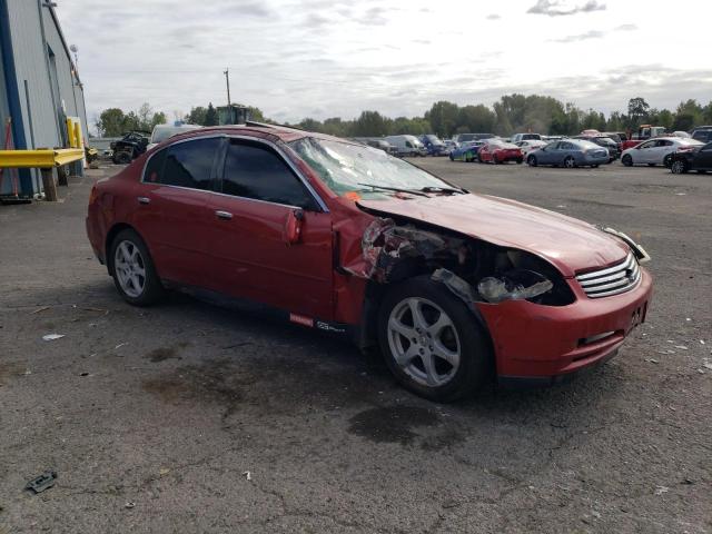 JNKCV51E44M615508 - 2004 INFINITI G35 RED photo 4