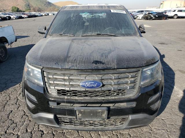 1FM5K8AR8HGA77130 - 2017 FORD EXPLORER POLICE INTERCEPTOR BLACK photo 5