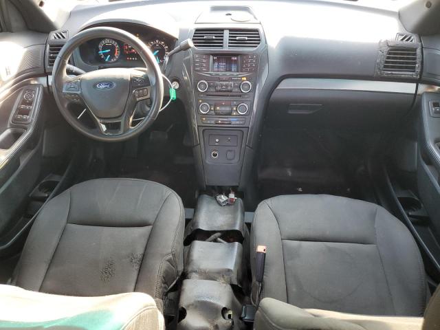 1FM5K8AR8HGA77130 - 2017 FORD EXPLORER POLICE INTERCEPTOR შავი ფოტო 8