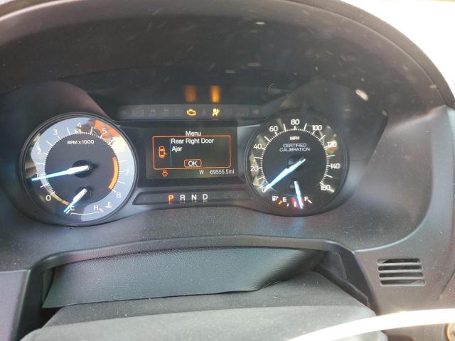 1FM5K8AR8HGA77130 - 2017 FORD EXPLORER POLICE INTERCEPTOR შავი ფოტო 9