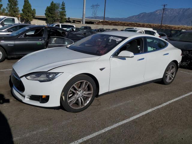 5YJSA1CN1DFP09806 - 2013 TESLA MODEL S WHITE photo 1