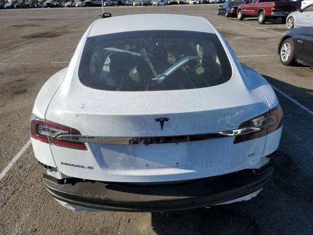 5YJSA1CN1DFP09806 - 2013 TESLA MODEL S WHITE photo 6