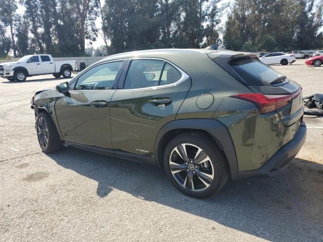 JTHX9JBH8N2060552 - 2022 LEXUS UX 250H BASE GREEN photo 2