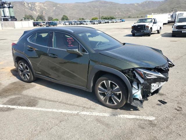 JTHX9JBH8N2060552 - 2022 LEXUS UX 250H BASE GREEN photo 4