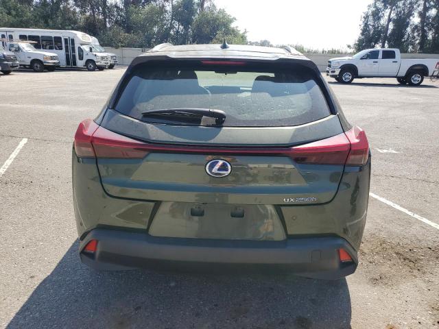 JTHX9JBH8N2060552 - 2022 LEXUS UX 250H BASE GREEN photo 6