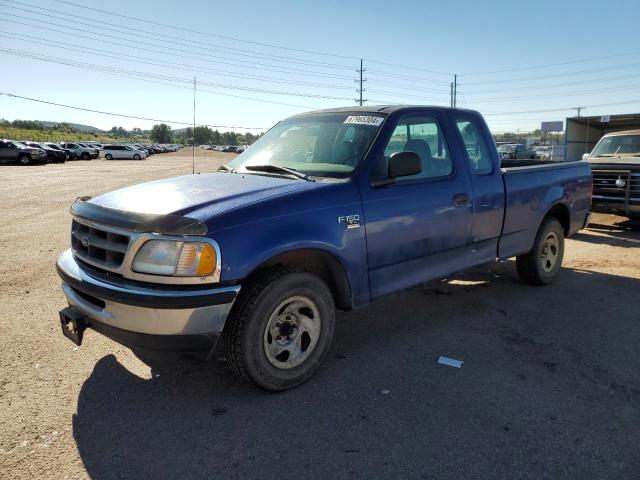 1FTZX1763WKA24597 - 1998 FORD F150 BLUE photo 1