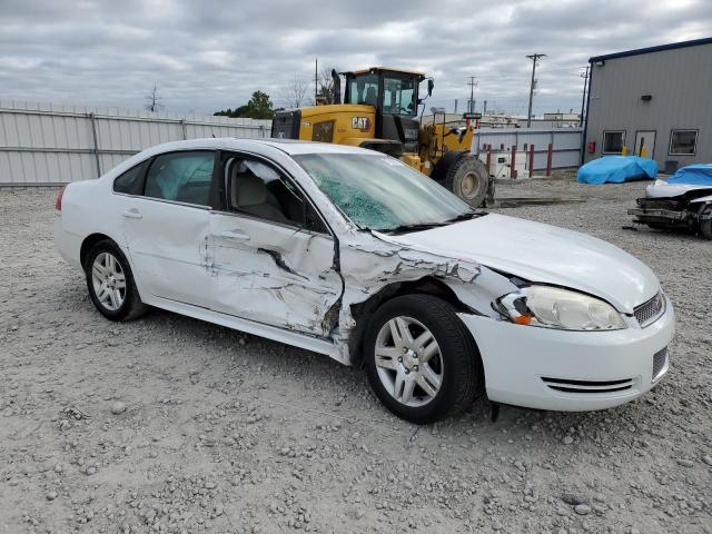 2G1WB5E3XE1145703 - 2014 CHEVROLET IMPALA LIM LT WHITE photo 4