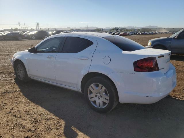 1C3CDZABXCN132412 - 2012 DODGE AVENGER SE WHITE photo 2