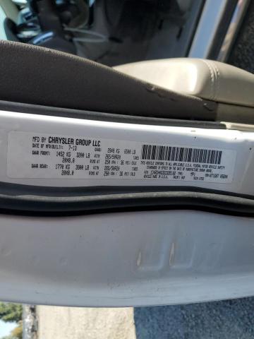 1C4RDHAG3DC695102 - 2013 DODGE DURANGO SXT WHITE photo 12