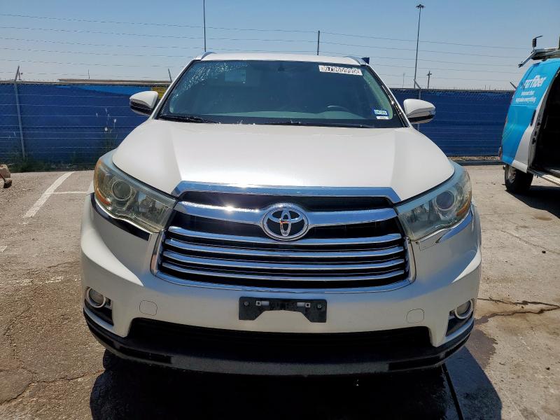 5TDKKRFH9GS172202 - 2016 TOYOTA HIGHLANDER XLE თეთრი ფოტო 5