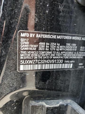 5UXWZ7C32H0V91330 - 2017 BMW X3 SDRIVE28I 黑色 照片 13