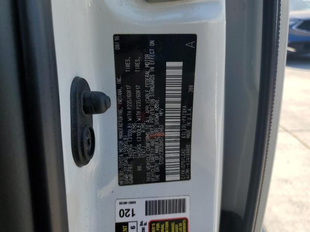 5TDYZ3DC8HS772463 - 2017 TOYOTA SIENNA XLE WHITE photo 14