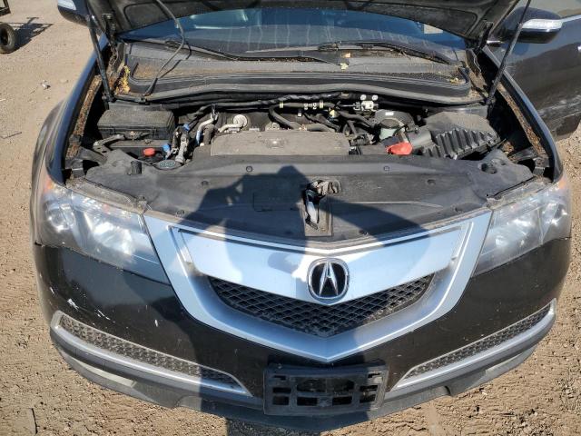 2HNYD2H64AH524366 - 2010 ACURA MDX TECHNOLOGY გრაფიტი ფოტო 11