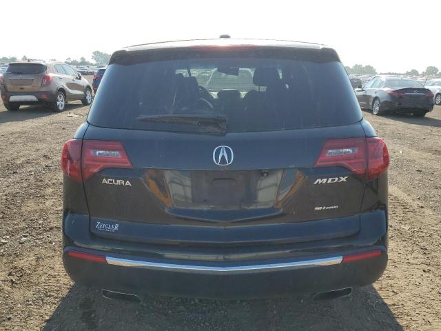 2HNYD2H64AH524366 - 2010 ACURA MDX TECHNOLOGY გრაფიტი ფოტო 6