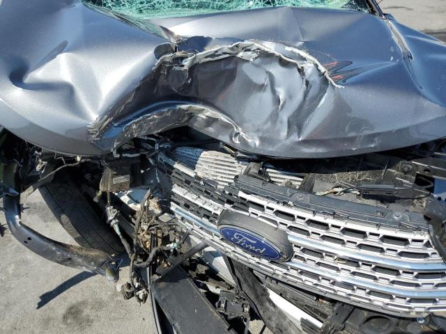 1FMSK8FH5NGA77665 - 2022 FORD EXPLORER LIMITED ნაცრისფერი ფოტო 12