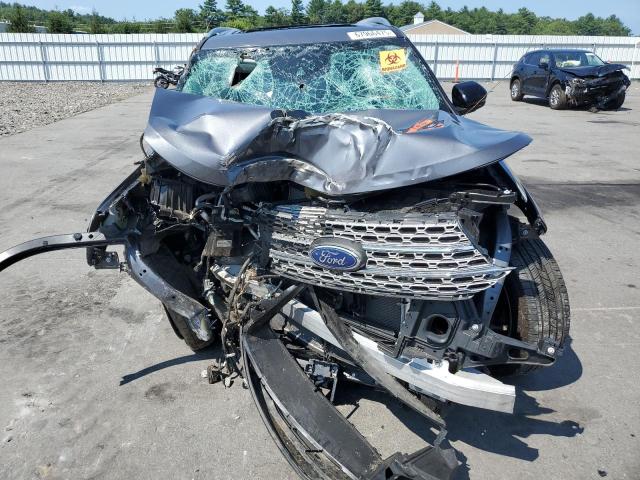 1FMSK8FH5NGA77665 - 2022 FORD EXPLORER LIMITED ნაცრისფერი ფოტო 5