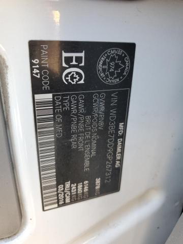 WD3BE7DD9GP267312 - 2016 MERCEDES-BENZ SPRINTER 2500 白色 照片 13