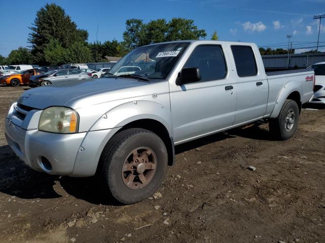 1N6ED29Y14C419863 - 2004 NISSAN FRONTIER CREW CAB XE V6 SILVER photo 1