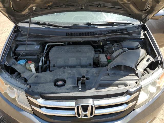 5FNRL5H68GB001784 - 2016 HONDA ODYSSEY EXL GRAY photo 12