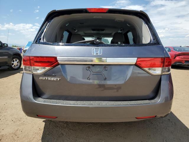 5FNRL5H68GB001784 - 2016 HONDA ODYSSEY EXL GRAY photo 6