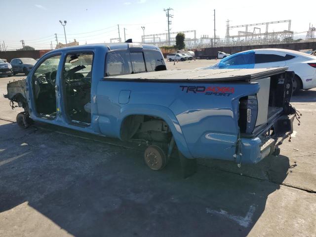 3TMDZ5BN8KM072366 - 2019 TOYOTA TACOMA DOUBLE CAB Azul foto 2