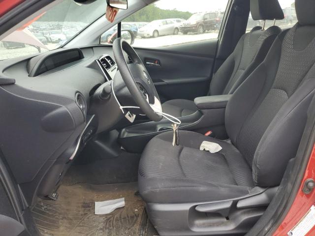 JTDKBRFU5H3578350 - 2017 TOYOTA PRIUS 红色 照片 7