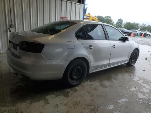 3VW2K7AJ7BM333652 - 2011 VOLKSWAGEN JETTA BASE SILVER photo 3