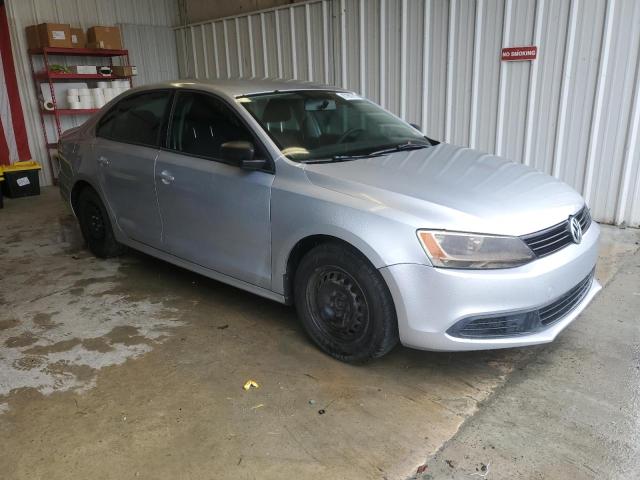 3VW2K7AJ7BM333652 - 2011 VOLKSWAGEN JETTA BASE SILVER photo 4