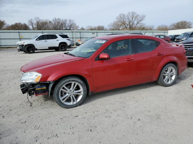 1B3BD1FG9BN509101 - 2011 DODGE AVENGER MAINSTREET RED photo 1