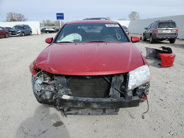 1B3BD1FG9BN509101 - 2011 DODGE AVENGER MAINSTREET RED photo 5