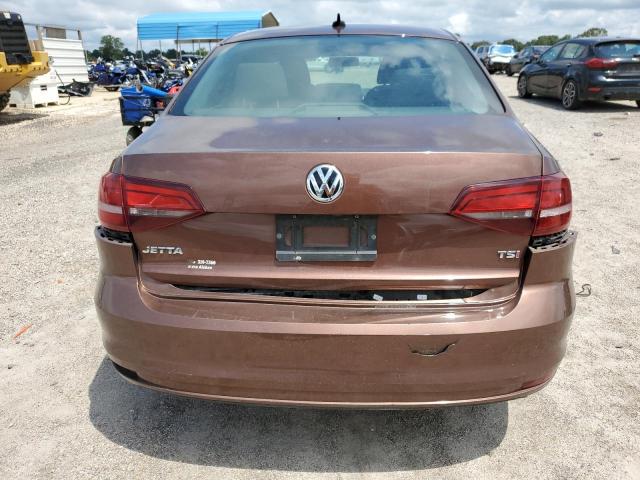 3VW2B7AJ1HM410380 - 2017 VOLKSWAGEN JETTA S Коричневий фото 6