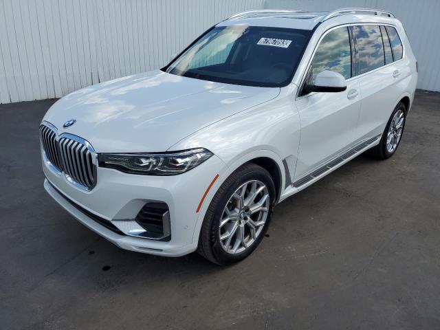 5UXCW2C07N9M95205 - 2022 BMW X7 XDRIVE40I WHITE photo 1