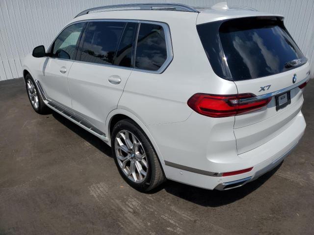 5UXCW2C07N9M95205 - 2022 BMW X7 XDRIVE40I WHITE photo 2
