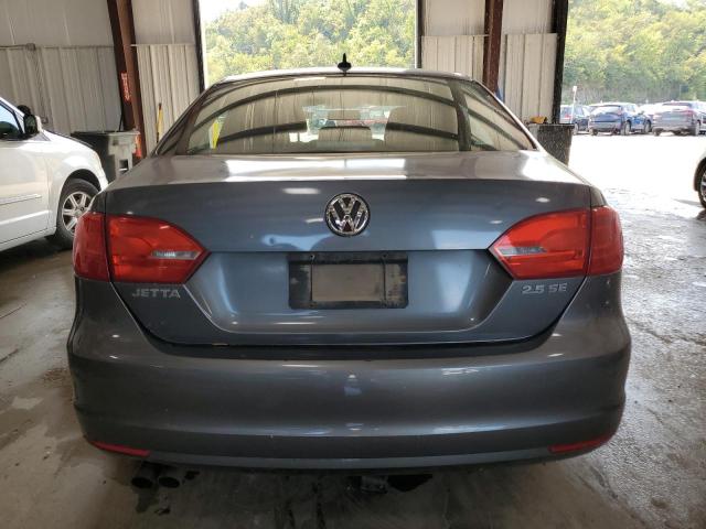 3VWDZ7AJ4BM356486 - 2011 VOLKSWAGEN JETTA SE CHARCOAL photo 6